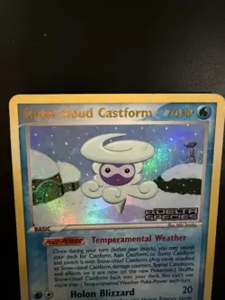 Pokemon TCG Snow-Cloud Castform Holo EX Delta Stamped Card 29/113 2005 - Image 4