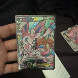 Pokemon Sylveon EX Ultra Rare Full Art Holo Generations RC32/RC32 English 2016 - Image 1