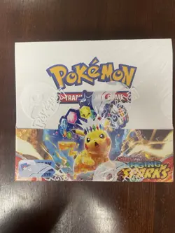 Pokemon Surging Sparks Booster Box – Brand New Damaged factory seal - Image 1