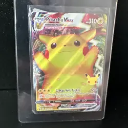 Pokemon Pikachu VMAX SWSH062 Promo Full Art Holo Sword & Shield Card - Image 1