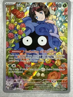 Erika’s Tangela 218/217 - Pokemon TCG - Ascended Heroes Illustration Rare Holo - Image 1