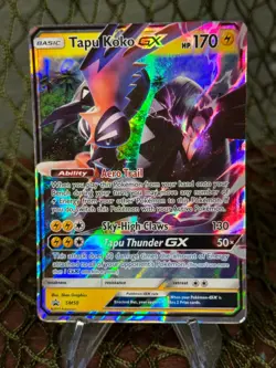 TAPU KOKO GX SM50 ~ Pokemon TCG: Sun & Moon Black Star PROMO - Image 1