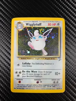 Wigglytuff Base Set 2 Holo 19/130 Pokemon Card - Image 1