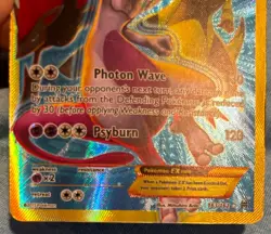 Mewtwo EX BREAKthrough Full Art 163/162 Holo HP /DMG Pokemon Card - Image 2