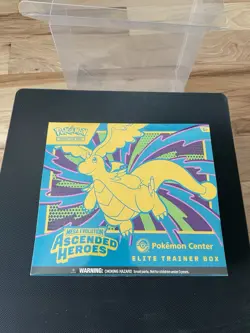 Pokemon TCG Ascended Heroes Pokemon Center Exclusive Elite Trainer Box ETB - Image 1