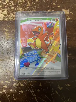 Pokemon TCG Charmander MEP 038 First Partner Illustration Rare Promo RARE HTF - Image 1