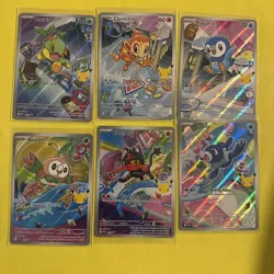 (6) 2026 Pokemon First Partner Illustration Collection Series 1 Promos #40-45 - Image 2