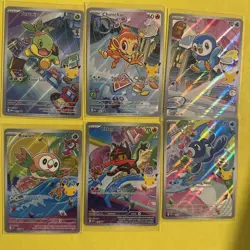 (6) 2026 Pokemon First Partner Illustration Collection Series 1 Promos #40-45 - Image 3