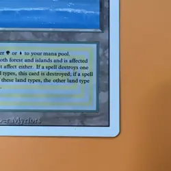 Magic: The Gathering Tropical Island Revised Edition Rare Dual Land Card LP - Image 4