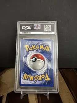 Pokemon TCG Blastoise PSA 7 Base Set 2 w/ Swirl Holo Rare 2/130 - Image 4