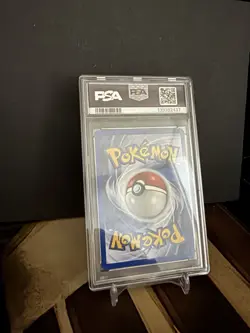 Pokemon TCG Blastoise PSA 7 Base Set 2 w/ Swirl Holo Rare 2/130 - Image 5