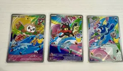 2026 Pokemon 30th Anniversary Promos Eng First Partner Popplio,Litten,Rowlet NM+ - Image 1