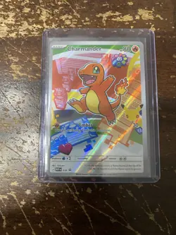 Pokemon TCG Charmander MEP 038 First Partner Illustration Rare Promo NM VHTF - Image 1