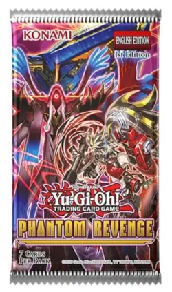 10 Pack Yu-Gi-Oh! TCG Phantom Revenge Booster Bundle Yugioh, New Sealed 10 Packs - Image 2