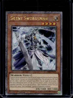 2024 Yu-Gi-Oh! 25th Rarity II English 1st Silent Swordsman #RA02-EN011d - Image 1