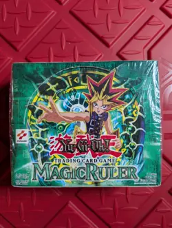 2002 Yu-Gi-Oh! Magic Ruler English Edition Booster Box Factory Sealed 36 Packs - Image 1