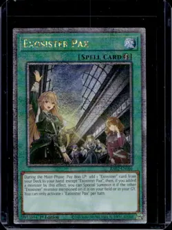2024 Yu-Gi-Oh! 25th Anniversary Rarity II English 1st Exosister Pax #RA02-EN066d - Image 1