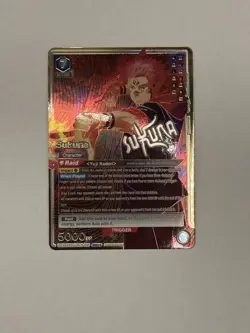 Sukuna EX04BT/JJK-3-015 SR Parallel ☆☆Jujitsu Kaisen Union Arena Card ENGLISH - Image 1