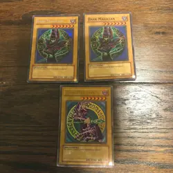 Yugioh Dark Magicians SDY-006 and SYE-001 Ultra Rare LP/MP - Image 1
