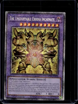 2025 Yugioh Mega-Pack The Unstoppable Exodia Incarnate Starlight #MP25-EN008 - Image 1