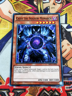 Caius the Shadow Monarch sr01-en004 Unltd Ed (NM) Common Yu-Gi-Oh! - Image 1