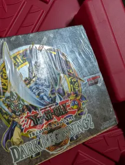 2005 Yu-Gi-Oh! Dark Beginning 2 English Edition Booster Box Factory Sealed - Image 2