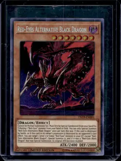 2019 Yu-Gi-Oh Gold Sarcophagus Limited Red-Eyes Black Dragon #TN19-EN005 - Image 1