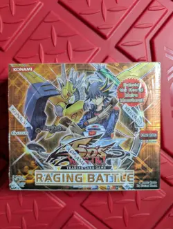 2009 Yu-Gi-Oh! Raging Battle English 1st Edition Booster Box Factory Sealed - Image 1