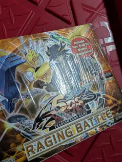 2009 Yu-Gi-Oh! Raging Battle English 1st Edition Booster Box Factory Sealed - Image 2