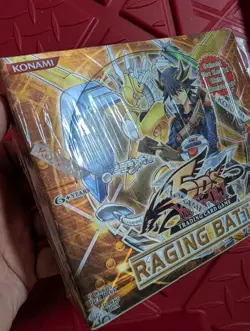 2009 Yu-Gi-Oh! Raging Battle English 1st Edition Booster Box Factory Sealed - Image 3