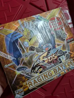 2009 Yu-Gi-Oh! Raging Battle English 1st Edition Booster Box Factory Sealed - Image 4