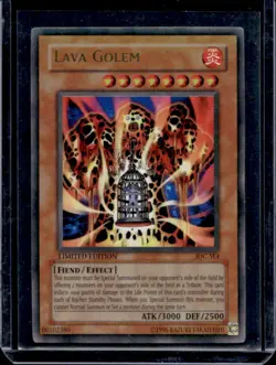 2004 Yu-Gi-Oh! Invasion of Chaos Lava Golem Special Edition #IOC-SE4 - Image 1