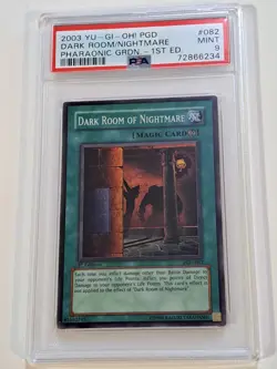 Yu-Gi-Oh! Dark Room of Nightmare 1st Edition PGD-082 2003 PSA Grade 9 - Image 1