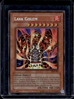2003 Yu-Gi-Oh! Pharaonic Guardian 1st Edition Lava Golem #PGD-107 - Image 1