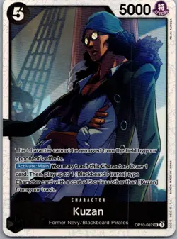 One Piece TCG English OP10-082 Kuzan SR Foil - Image 1