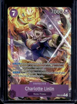 2026 One Piece Heroines Edition Charlotte Linlin Rare #EB03-034 - Image 1