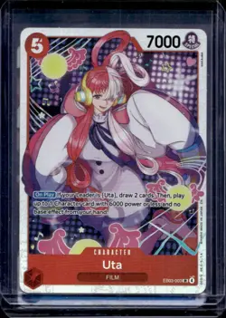 2026 One Piece Heroines Edition Uta Super Rare #EB03-003 - Image 1