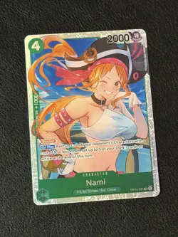 Nami OP14-031 SR Super Rare The Azure Sea’s Seven One Piece TCG English - Image 1