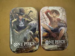 One Piece Tin Pack Set Vol 2 Factory SEALED 🔥Lot Of 2 🔥 English - Image 1
