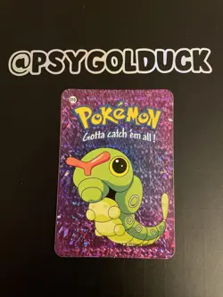 Pokemon Vending Card Holographic prism Caterpie - Image 1