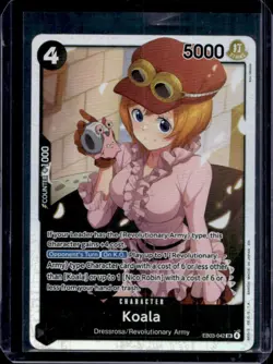 2026 One Piece Heroines Edition Koala Super Rare #EB03-042 - Image 1