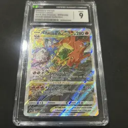 CGC 9 MINT Charizard VSTAR SWSH262 FULL ART HOLO PROMO Pokemon Card - Image 2