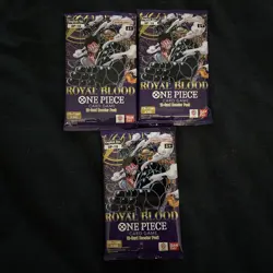 One Piece OP10 Royal Blood Booster Packs [3 Packs] - Image 1