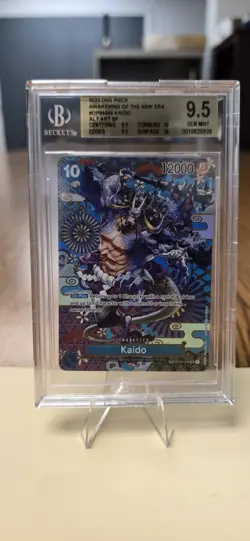 BGS 9.5 Kaido OP04-044 Alt Art SP Awakening of the New Era One Piece GEM MINT - Image 1