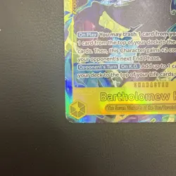 One Piece TCG Bartholomew Kuma SEC Alt Art OP12-119 - Image 5