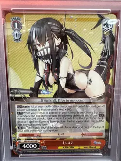 Weiss Schwarz U-47 Azur Lane AZL/S102-E092 Common Graded PSA 10 - Image 2