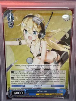 Weiss Schwarz Albacore Azur Lane AZL/S102-E129 Common PSA 10 - Image 2