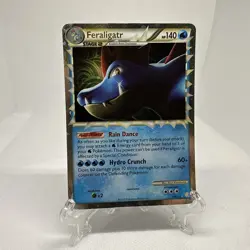Vintage Feraligatr Pokemon Heartgold & Soulsilver Pokemon Card Prime #108 2010 - Image 1