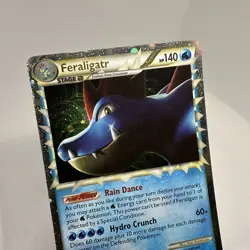 Vintage Feraligatr Pokemon Heartgold & Soulsilver Pokemon Card Prime #108 2010 - Image 4