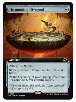 Thrumming Hivepool (Extended Art) Edge of Eternities Foil - Image 1